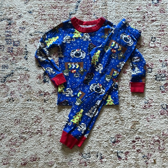 Hanna Andersson Star Wars Christmas Pajamas Size 4T - Picture 3 of 4